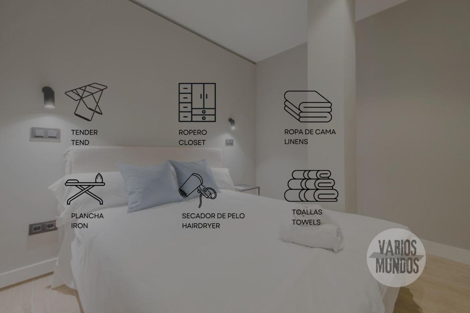 Urban And Central Apt 5Pax En Calle Silva-Gran Via E2 Madrid Dış mekan fotoğraf